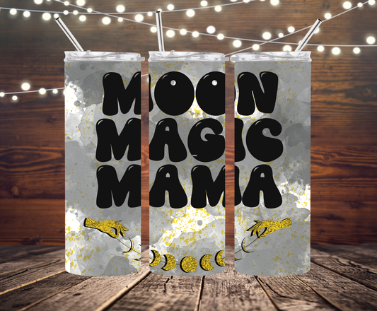 Moon Magic Mama Completed 20oz Skinny Tumbler